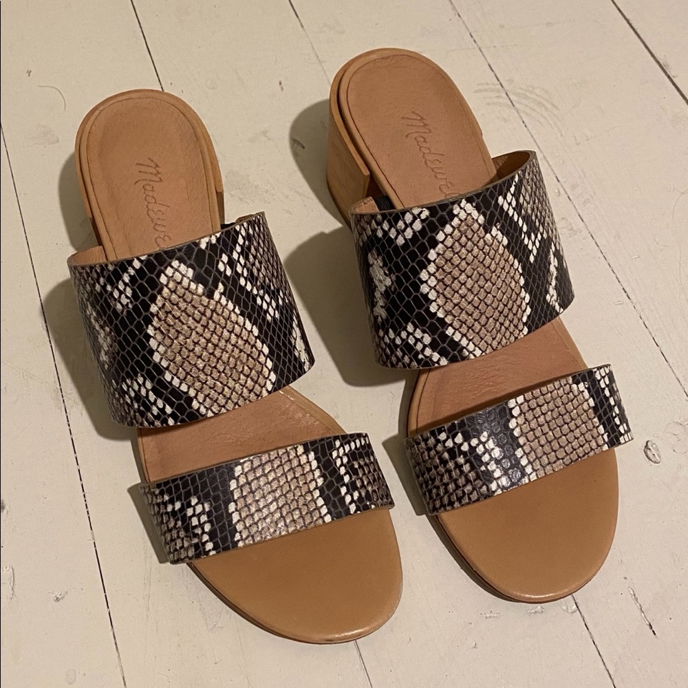 Madewell Kiera Mule - Snake